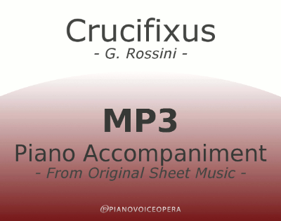 Crucifixus Piano Accompaniment