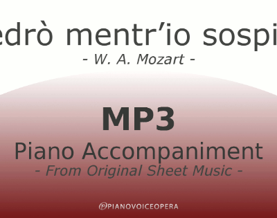 Vedrò mentr'io sospiro Piano Accompaniment
